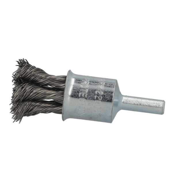 Norton By Norton Twist Knot Wire End Brush - 3/4" - Stainless Steel