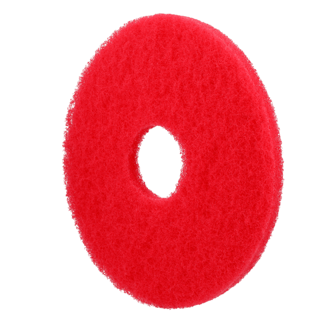Norton Non-Woven Floor Buffing Pad - Red Buffer