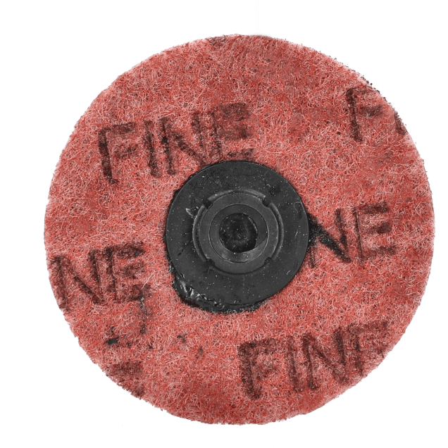 Merit Aluminum Oxide Non-Woven Buffing Disc - Quick-Change TS Attachment
