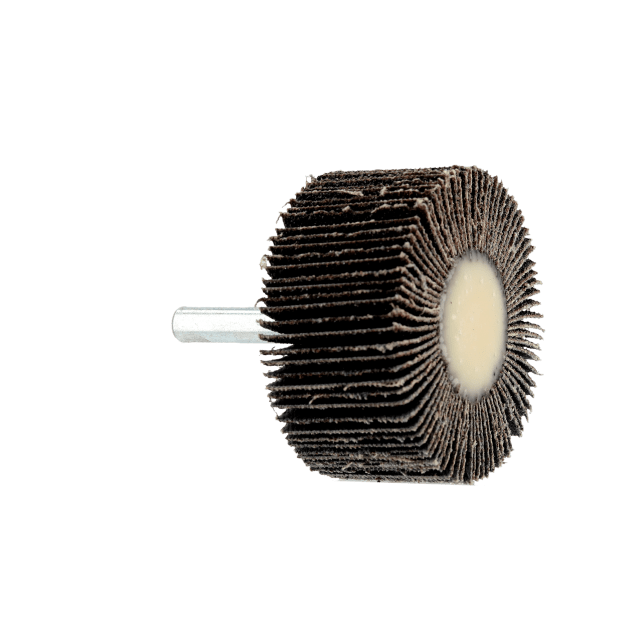 Norton Merit 2 x 1 x 1/4 In. 1/4 Shank Mini Flap Wheel Silicon Carbide