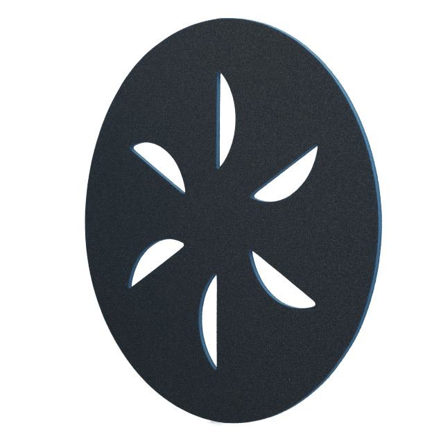 Norton SandDollar Floor Sanding Disc - 16" - Blue - 60 Grit