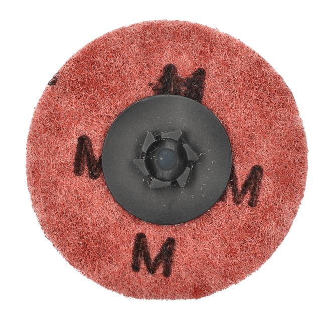 Merit Aluminum Oxide Non-Woven Buffing Disc - Quick-Change TP Attachment