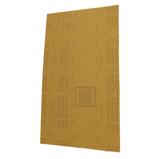 Norton Garnet Paper Sheet - Open Coat - 100C