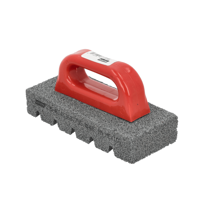 Norton Hand Rubbing Bricks - fluted, with handle