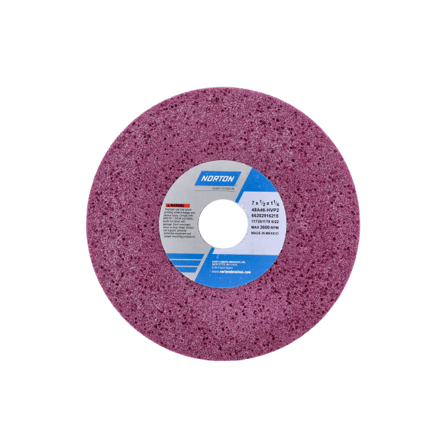 Norton 48A Aluminum Oxide NORPOR Toolroom Wheel - Type 01