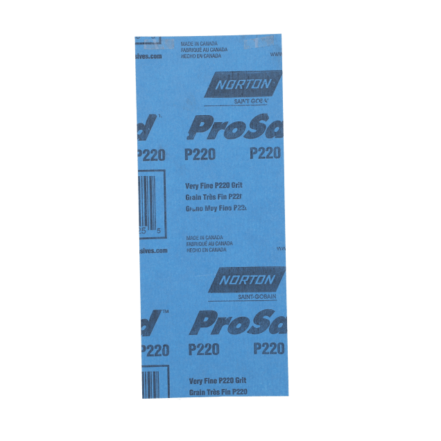 Sheets - Paper - Norton SandWet - Silicon Carbide - Cut Sheet - Clamp & Sand