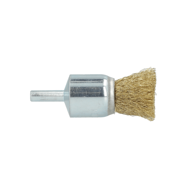 Norton By Norton Crimped wire End Brush - 1" - Brass