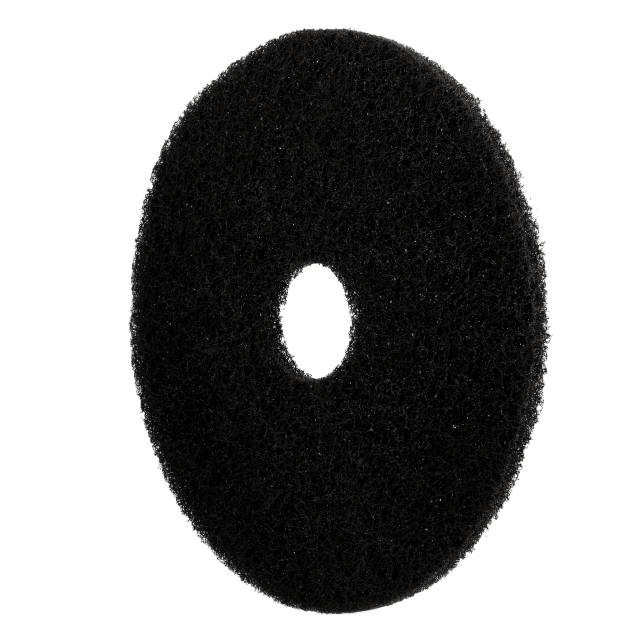 Norton Non-Woven Floor Stripping Pad - Black Super Strip Pad