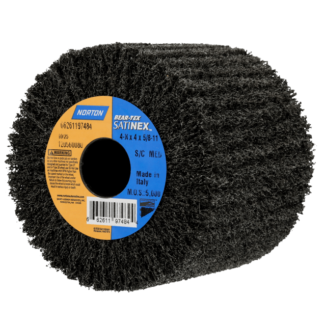 Norton Bear-Tex SC Non-Woven Threaded Arbor Hole Flap Wheel