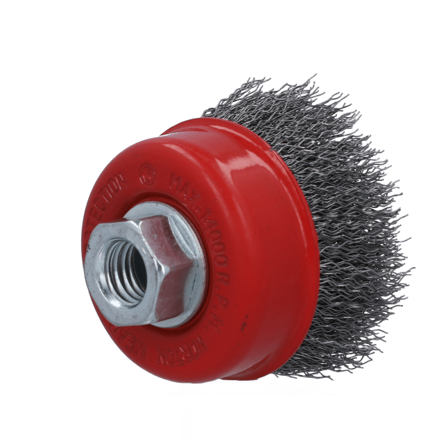 Norton Clipper Classic Crimped Wire Cup Brush - Steel