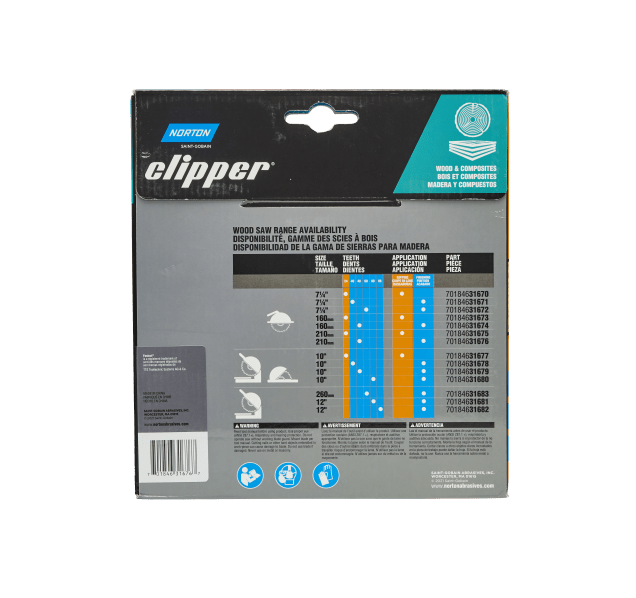 Norton Clipper Wood & Composite Blade for Festool TS75 Saws