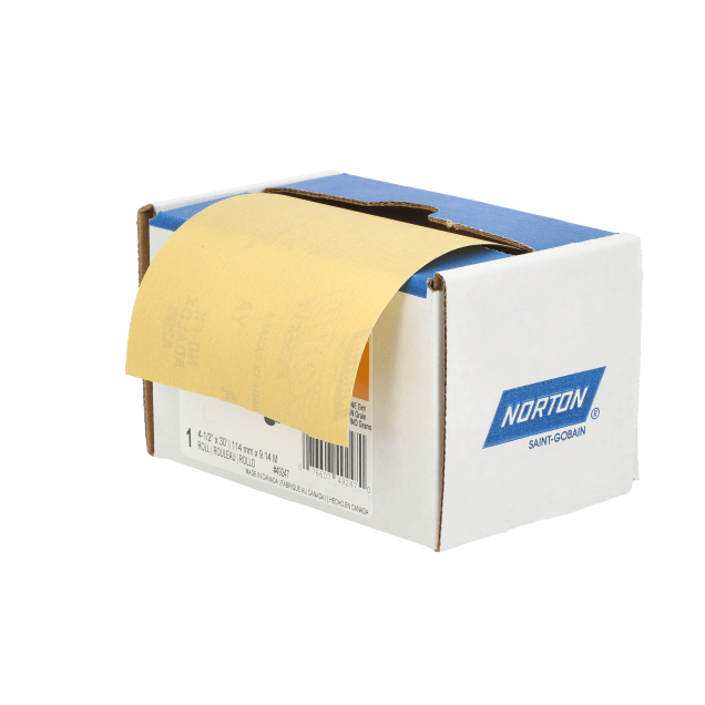 Norton MultiSand - 4-1/2" x 10 yard - Stick & Sand - P320 -  Roll Packaged