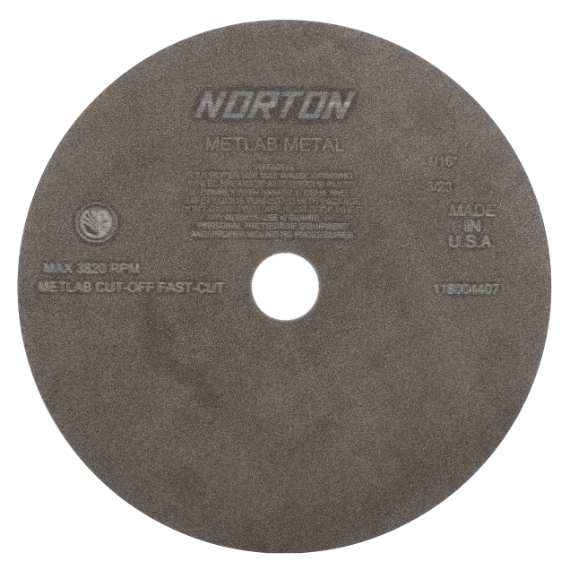 Norton Metallurgical Cut-off Wheel - Type 01