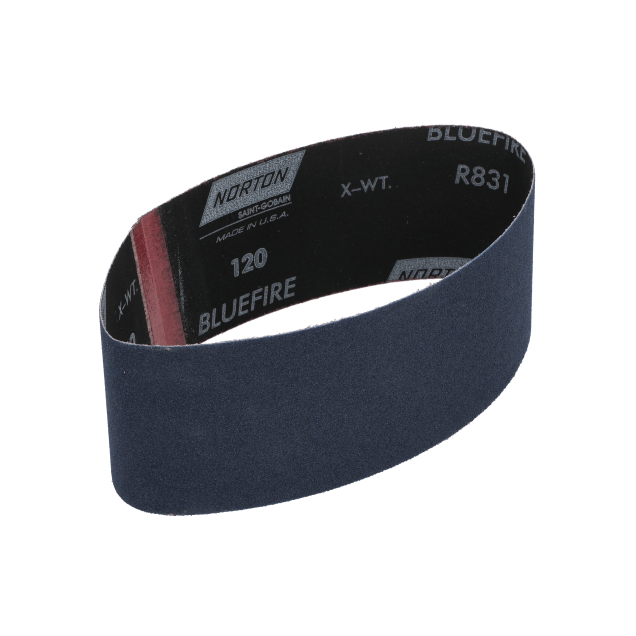 Norton ProSand R831 Zirconia Alumina Portable Belt - 120 Grit