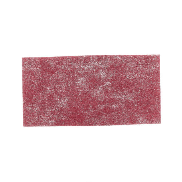 Norton Bear-Tex Thin-Flex Hand Scruff Pad - Maroon Primer Prep  - 4-1/2" x 9"