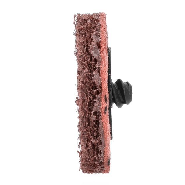 Merit Aluminum Oxide Non-Woven Buffing Disc - Quick-Change TR Attachment