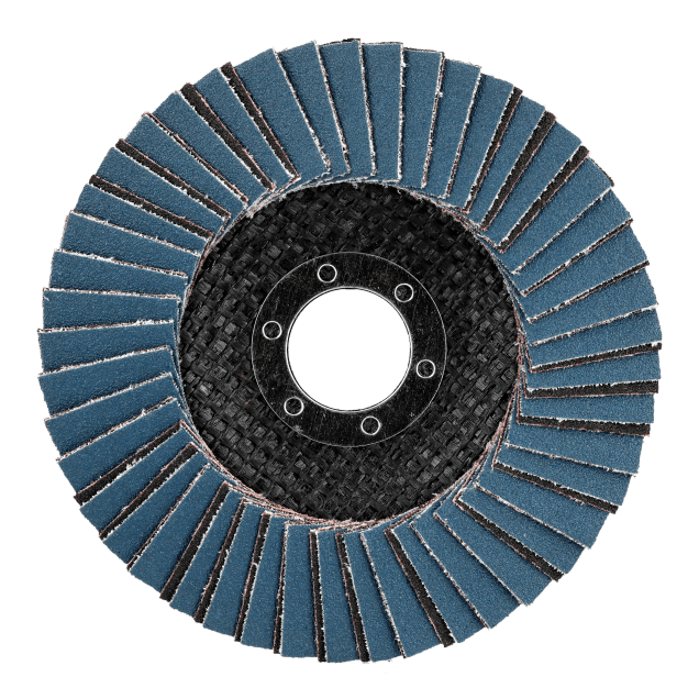 Norton Gemini Aluminum Oxide Flap Disc - Type 29 Conical Fiberglass Back
