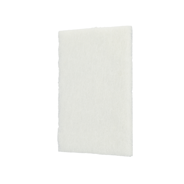 Norton Synthetic Steel Wool Pads - 4 3/8 x 5 1/2 - White Super Fine