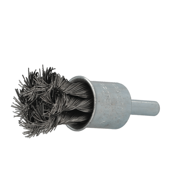 Norton By Norton Twist Knot Wire End Brush - 3/4" - Stainless Steel
