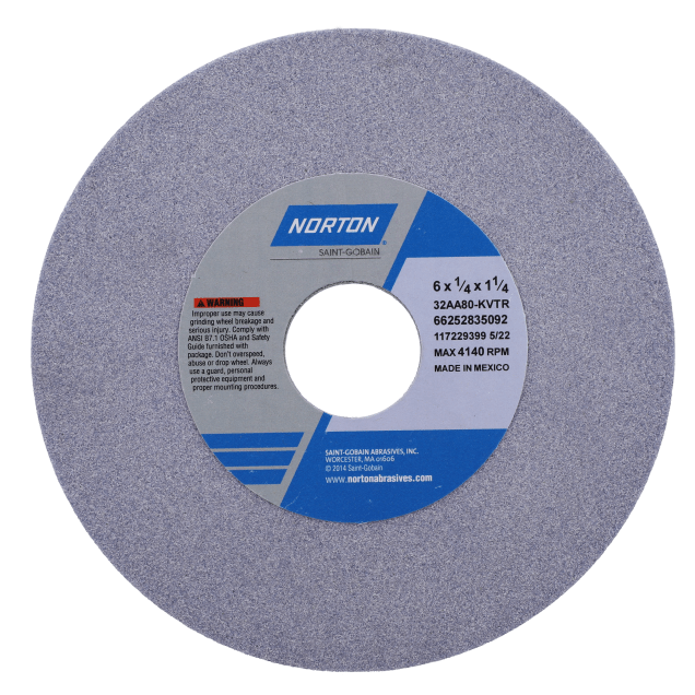 Norton 32AA Aluminum Oxide Toolroom Wheels - Type 01