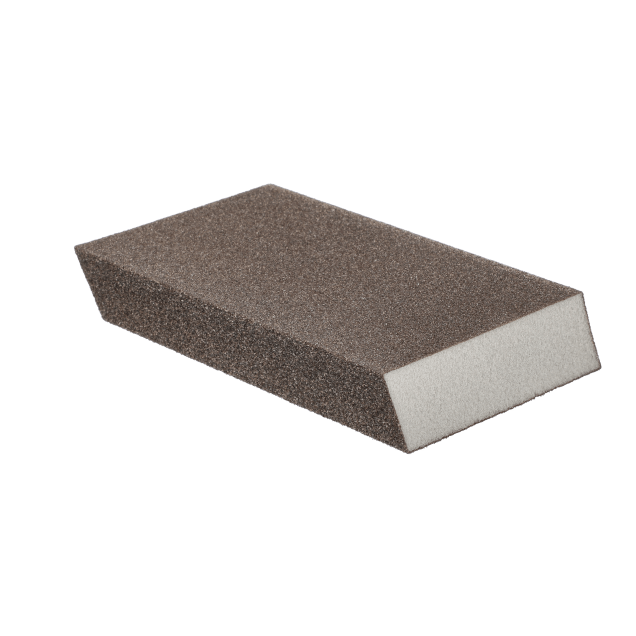 Norton MultiSand Dual Angle Abrasive Sponge - 4  7/8  X  2 7/8  X  1