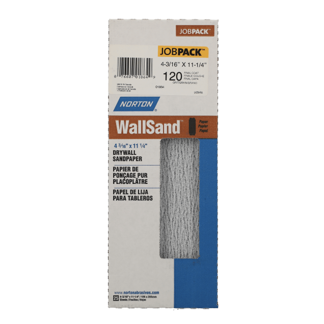 Norton WallSand Drywall Sandpaper Sheet - Job Pack