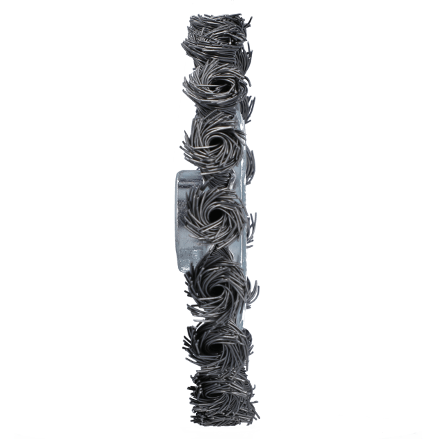 Norton Clipper Classic Twist Knot Wire Wheel Brush - Carbon/Steel