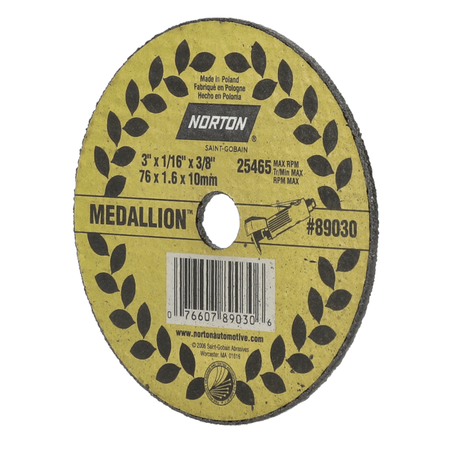 Norton Medallion Small Diameter Cut-Off Wheel