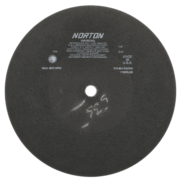 Norton Foundry Cut-off Wheel - Type 01
