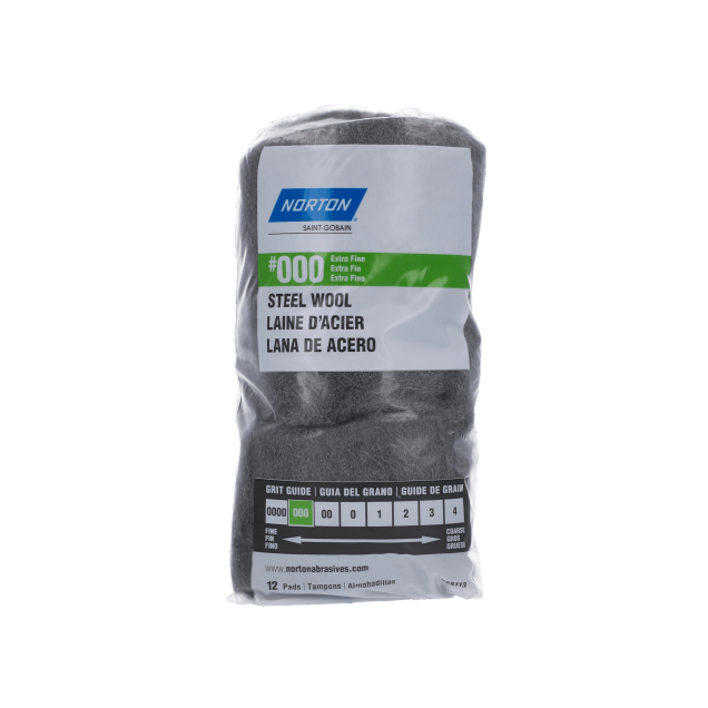 Norton Steel Wool - 12 Pack - Extra Fine