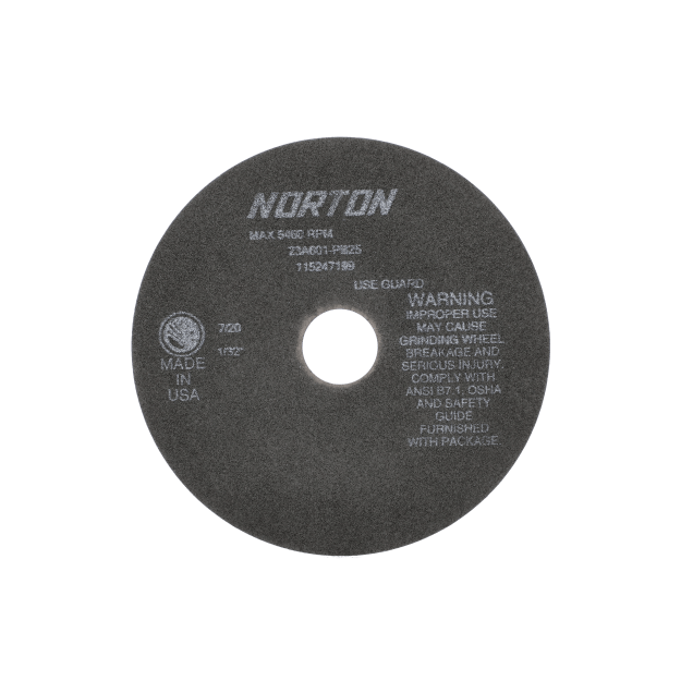 Norton 23A Aluminum Oxide Toolroom Cut-off Wheel - Type 01 Straight