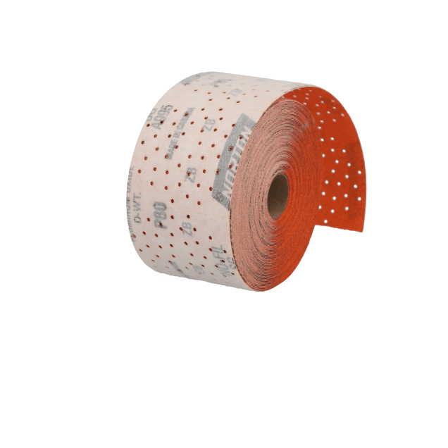 Norton Blaze Multi-Air Cyclonic Paper Perforated H&L Vacuum Roll - 2-3/4" x 13 yd - P80
