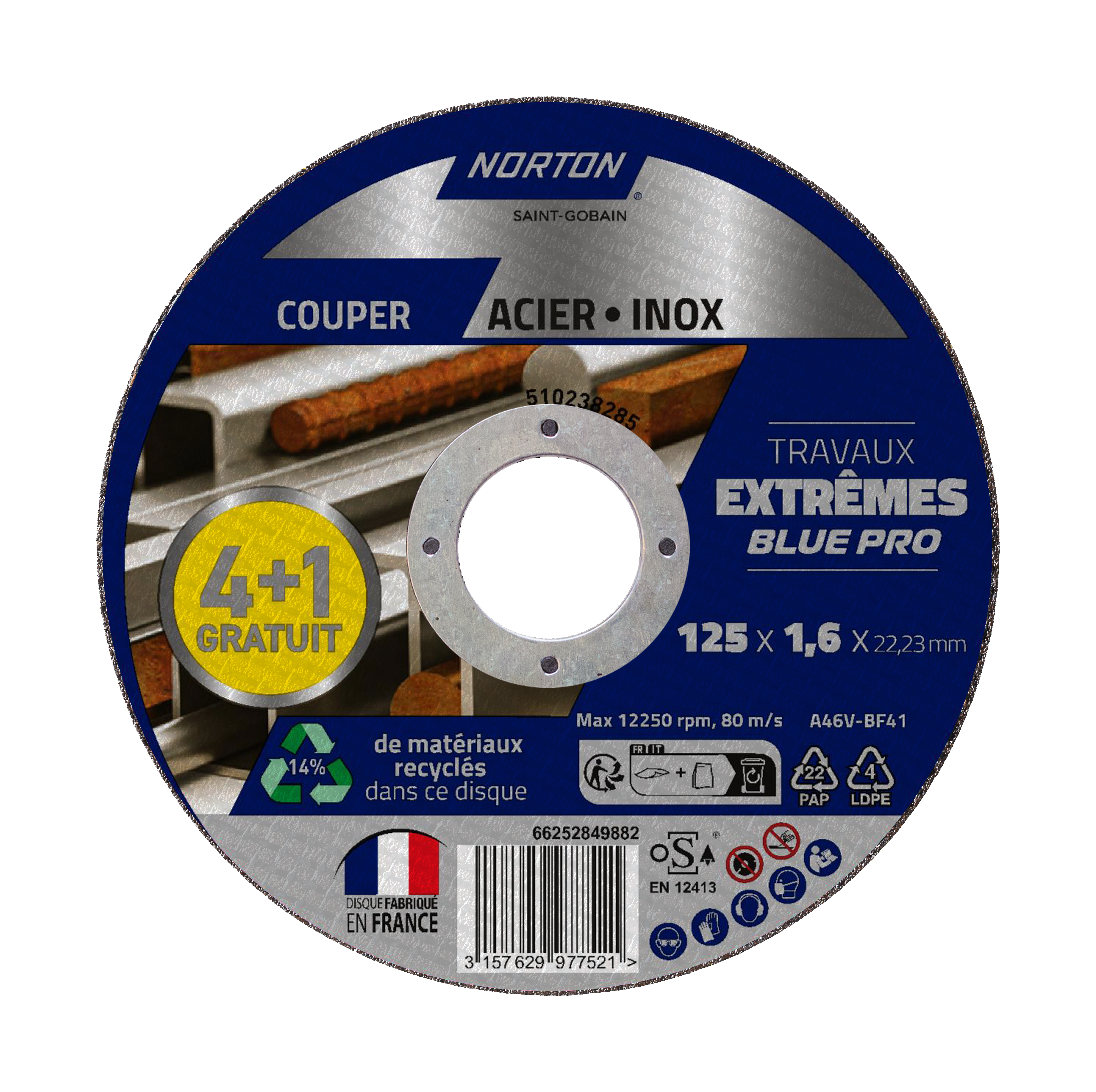 Acier et inox - Disques à tronçonner