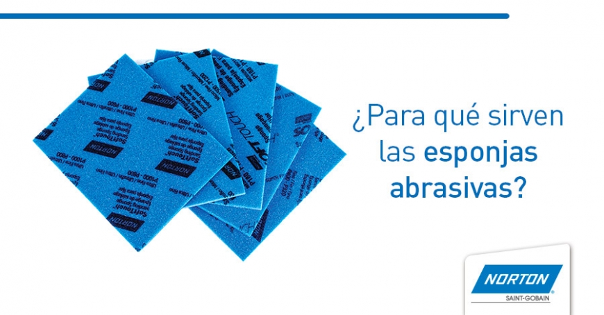 ¿Para qué sirven las esponjas abrasivas?