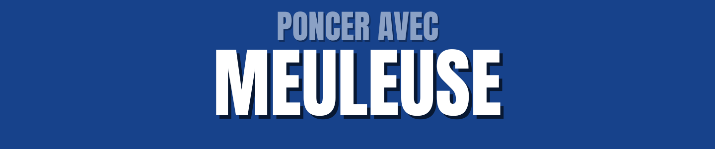 poncer avec meuleuse