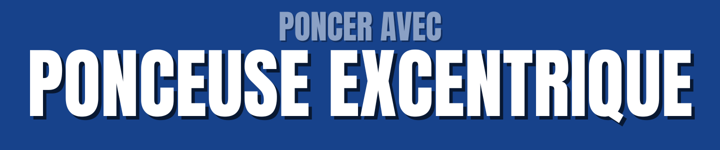 ponceuse excentrique