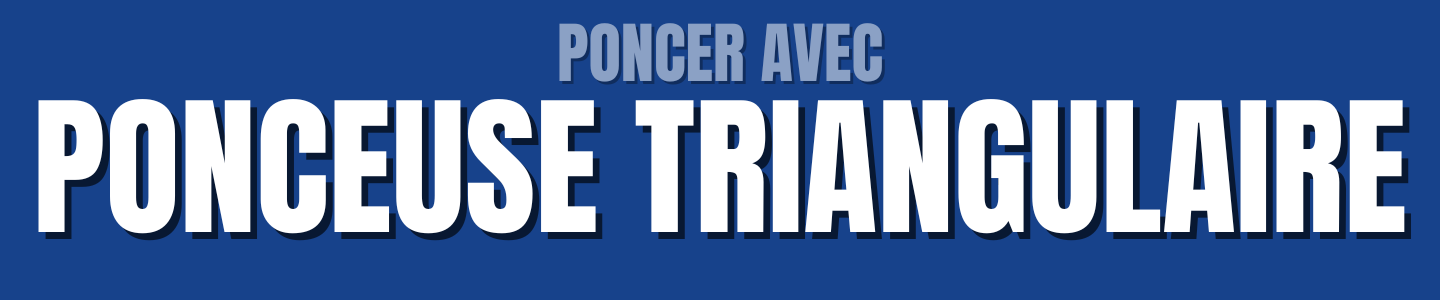 ponceuse triangulaire