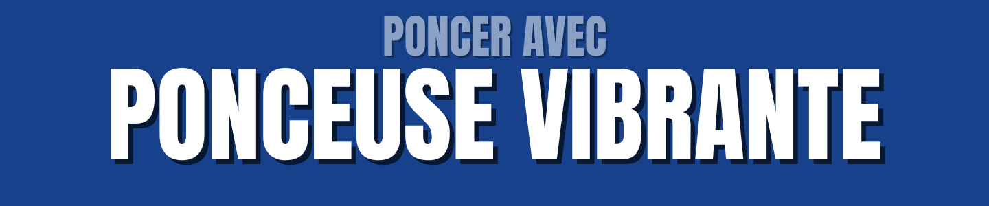 ponceuse vibrante