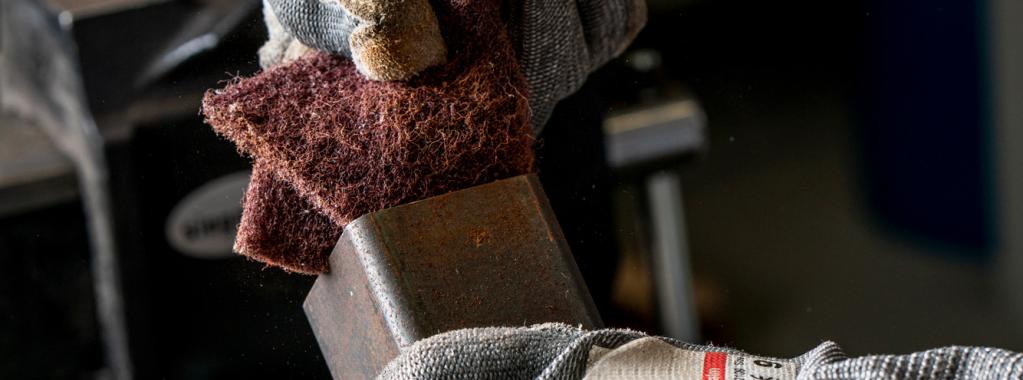 BearTex - hand sanding
