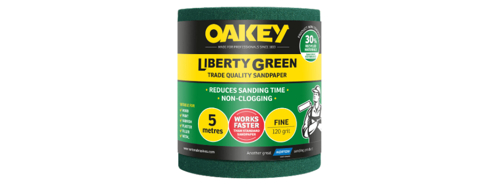 Oakey Liberty Green 5m 120 grit