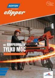 Broszura z ofertą produktów akumulatorowych Norton Clipper