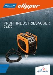 Norton Clipper Profi-Industriesauger CV270