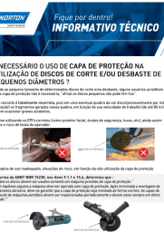 Informativo Técnico - Discos de Pequenos Diâmetros