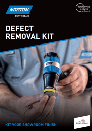 Cover Defect Removal Kit Flyer NL