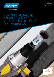 Norton Bimetalové vrtací korunky