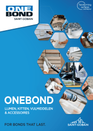 OneBond Catalogus 2023 Cover NL