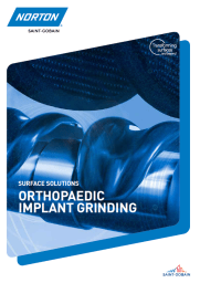 SURFACE SOLUTIONS ORTHOPAEDIC IMPLANT GRINDING
