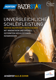 RazorStar Fiberscheiben Broschüre Cover DE