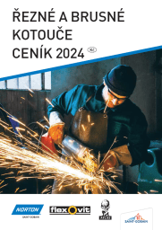 Ceník pro řezné a brusné kotouče Norton a Flexovit