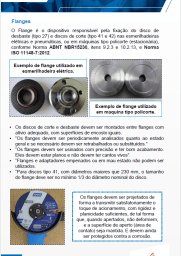 4 - Informativo Técnico de Segurança - disco de corte e desbaste - Flanges